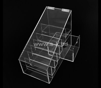 Custom acrylic plexiglass lockable ballot donation charity suggestion box