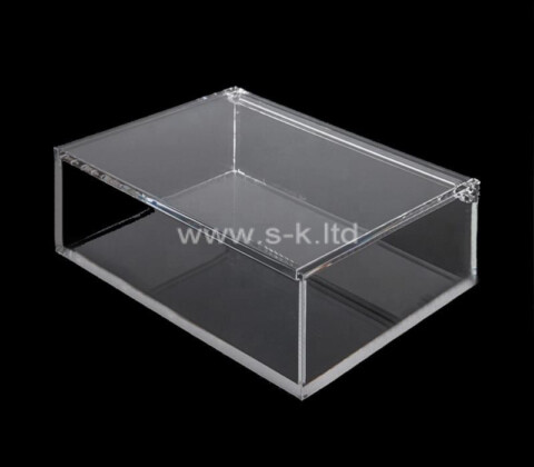 Fabricante de plexiglás personalizar caja de acrílico transparente