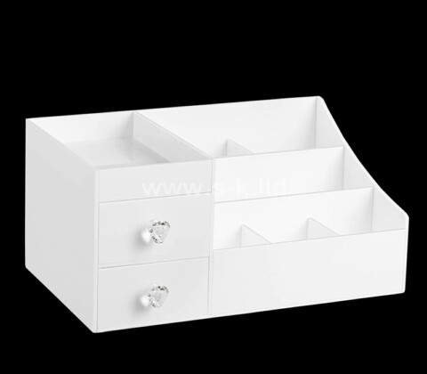 Acrylic box supplier custom plexiglass cosmetic organizer box
