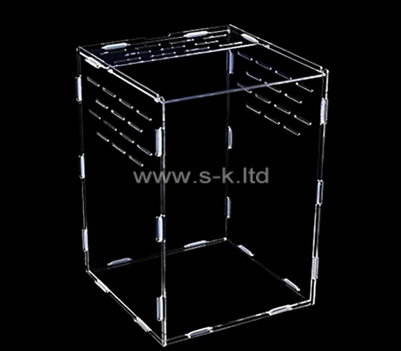 Custom acrylic fish hatchery incubator