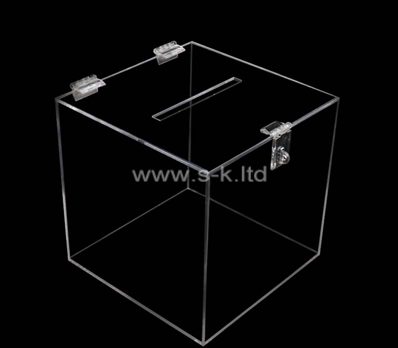 Custom wholesale acrylic comment collection box