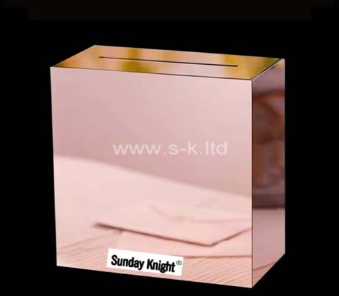 Custom wholesale acrylic wishing card box for party