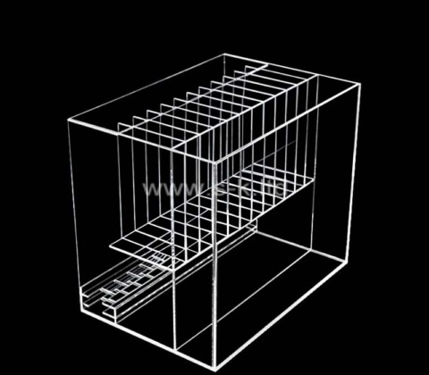 Benutzerdefinierte Großhandel Acryl Multi Teiler Vitrine