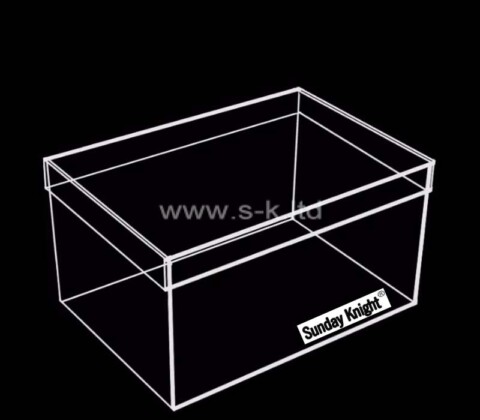 Custom plexiglass storage box with lid