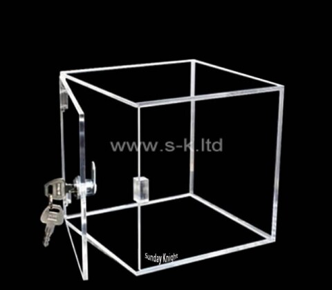 Custom wholesale acrylic lockable display case