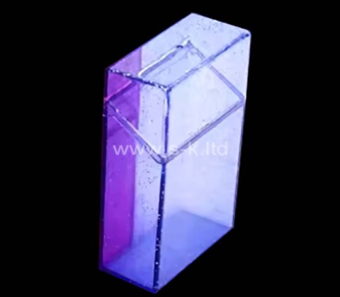 Custom wholesale acrylic beauty brushes storage box