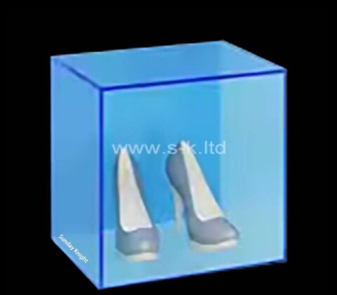 Vitrine à chaussures en acrylique sur mesure