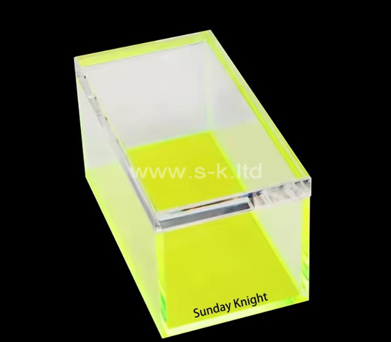 Wholesale custom acrylic storage box with lid