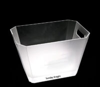 Wholesale custom acrylic LED beer ice bucket