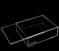 Wholesale custom acrylic sliding lid display box