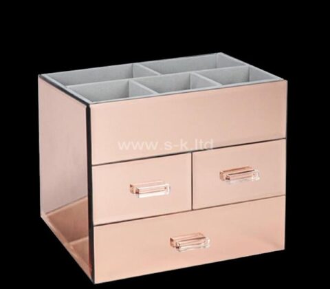 Wholesale custom acrylic beauty drawer organizer