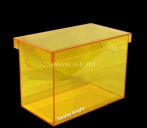 Wholesale custom acrylic box with lid