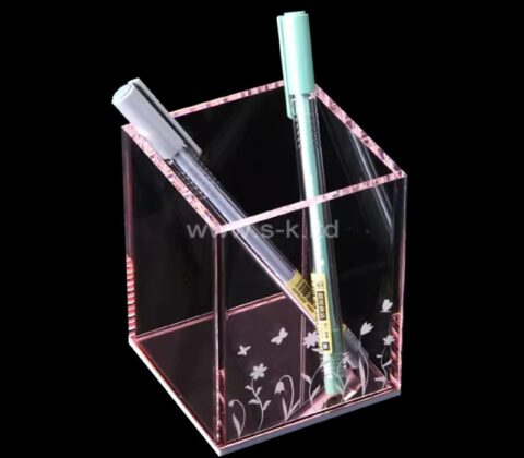 Wholesale custom acrylic pen holder box