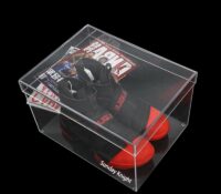 Wholesale custom acrylic dustproof shoe storage box