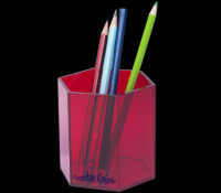 Wholesale custom acrylic desktop pencil holder